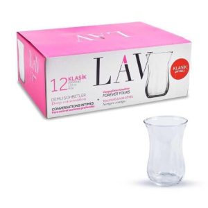 Lav  Optikli Çay Bardağı  12'li